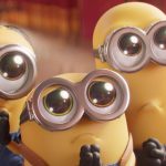 The Minions know the most effective way to ask when they need someone to help in MINIONS: THE RISE OF GRU from Universal Pictures & Illumination Studios