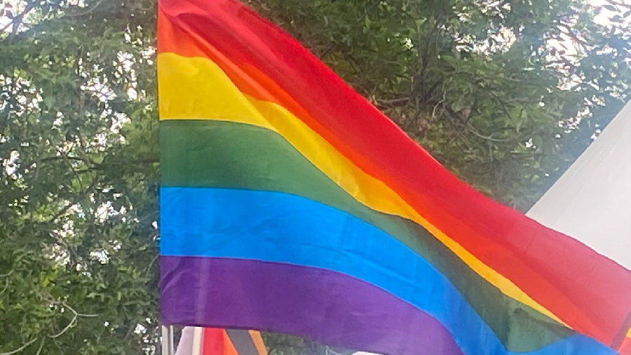 The Pride Flag at the Pride Festival 2022....
