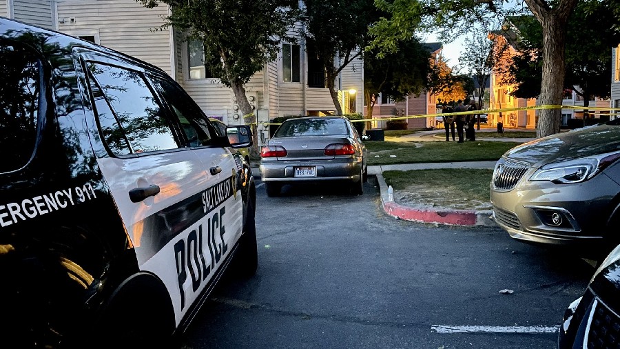 Police responded to two separate shootings in Salt Lake Valley within 10 minutes on Monday