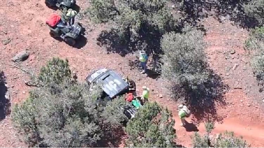 Iron County Search & Rescue responded to a injured mountain biker at Boulder Dash Trail. (Credit: I...