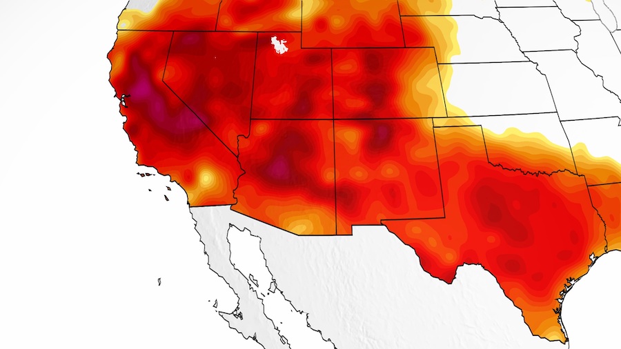 A "dangerous and deadly heat wave" is on the way for the Southwest through the weekend, the Phoenix...