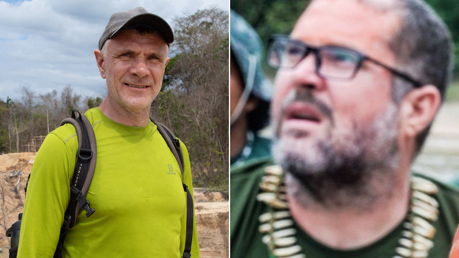 British journalist Dom Phillips (L) and Brazilian indigenous affairs expert Bruno Pereira (R) went ...