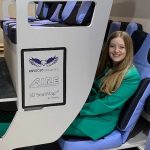 Alejandro Núñez Vicente's Chaise Longue Airplane Seat concept started small scale last year, as a college project for the then 21-year-old. A nomination in the 2021 Crystal Cabin Awards swiftly followed. (Francesca Street/CNN)