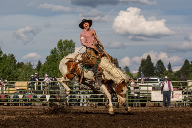 Bronc Rider at Days of 47 Rodeo