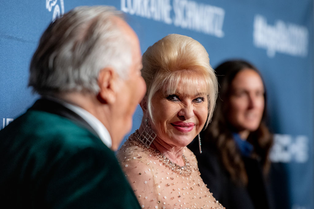 NEW YORK, NY - OCTOBER 22:  Ivana Trump attends the 2018 Angel Ball at Cipriani, Wall Street on Oct...