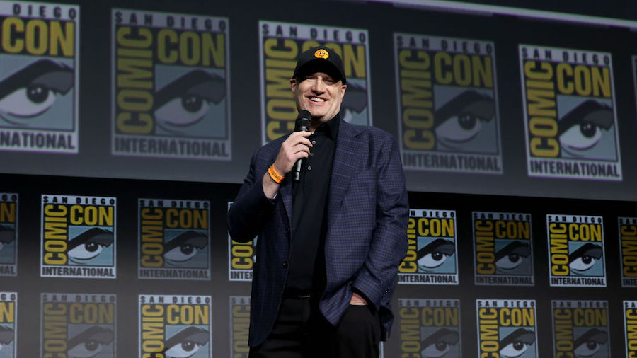 Kevin Feige, President of Marvel Studios, participates in the Marvel Studios’ Live-Action present...