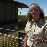 Erin Holmes is the project manager at the Bear River Migratory Refuge. (KSL TV)
