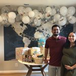 Dallas and Esteban Gonzales at their baby shower