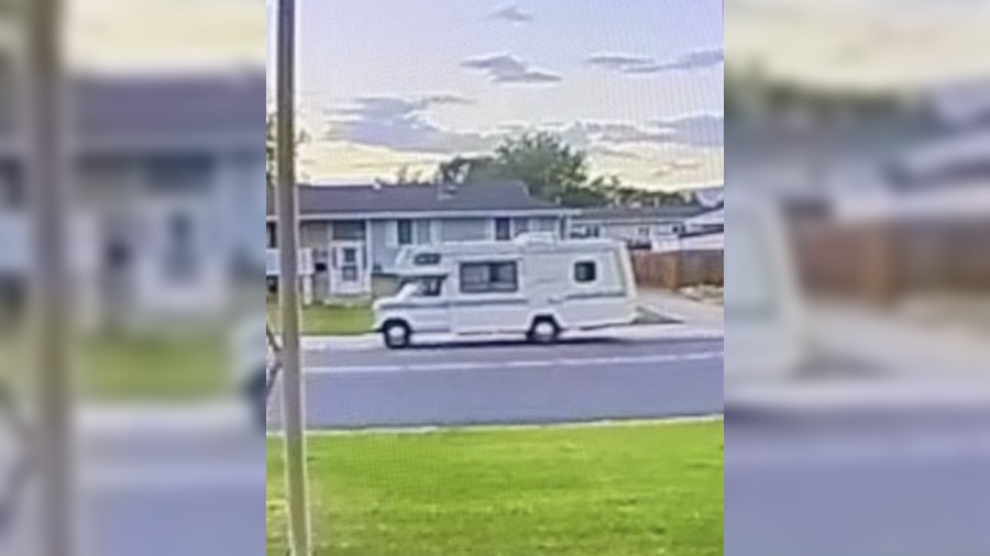 The suspect motor home that abducted a woman. (Credit: South Salt Lake Police)...