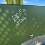 One of the playground equipment graffitied (Summit County Sheriff's Office) 