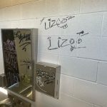 The bathroom in Summit County that was vandalized. (Summit County Sheriff's Office) 