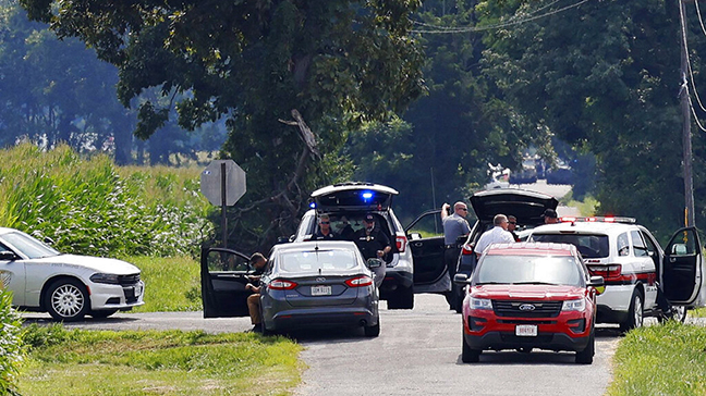 The area near Center and Smith roads was closed for hours during a standoff Thursday, Aug. 11, 2022...