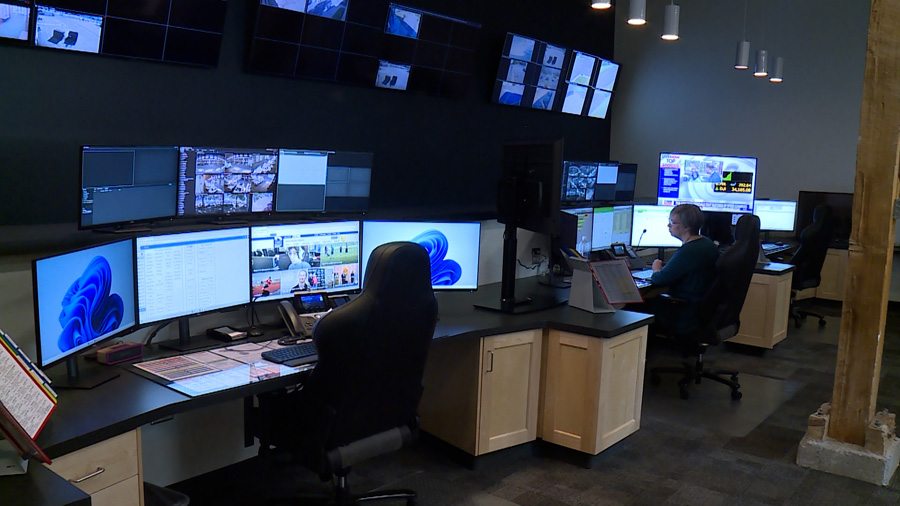 The Davis School District buildings controls monitoring center will be staffed 24 hours a day, ever...