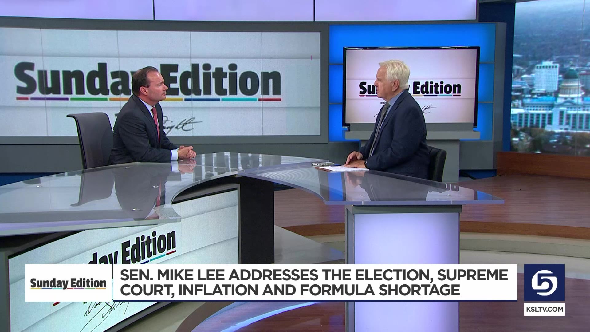 Mike Lee on Sunday Edition...