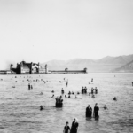 Saltair water wide 1906. (Utah State Historical Society)