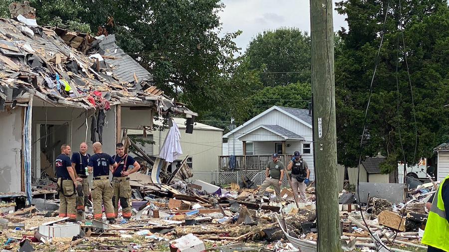 Indiana, Fire Department Chief Mike Connelly confirmed, three people have died and at least 39 home...