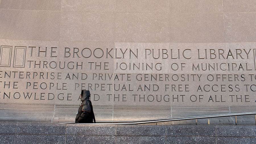 Brooklyn Public Library on November 19, 2010 (Spencer Platt/Getty Images)...