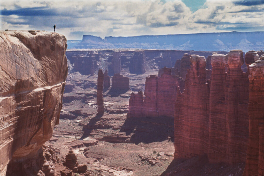 White Rim Trail in Canyonlands National Park. (Ravell Call)...