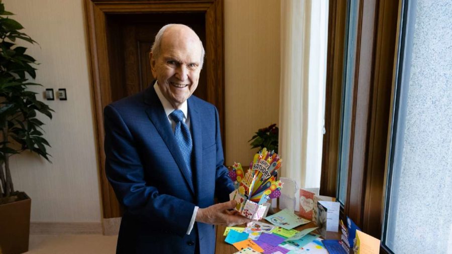 Russell M. Nelson, president of The Church of Jesus Christ of Latter-day Saints, is celebrating his...