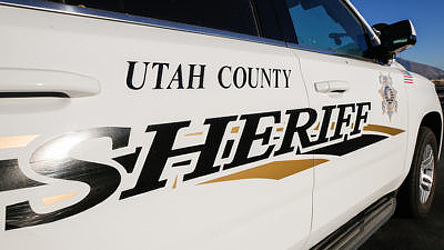 A Utah County Sheriff patrol car at the Utah County Sheriff's Office. (File)...
