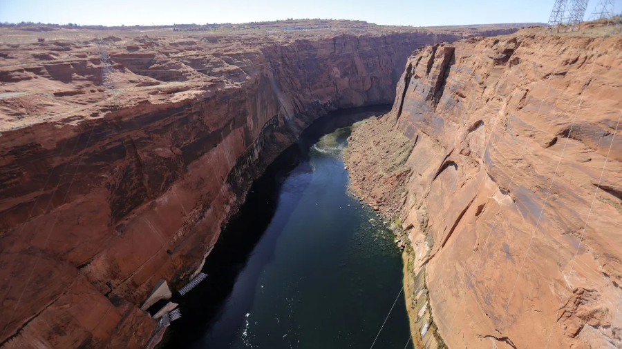 The Colorado River is pictured in Page, Ariz., on March 28, 2021. (Kristin Murphy, Deseret News)...