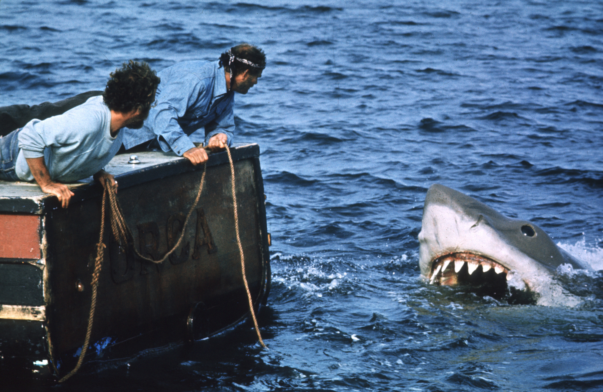 "Jaws"
Richard Dreyfuss
© 1975 Univesal
Photo by Bud Gray

 Universal Pictures...