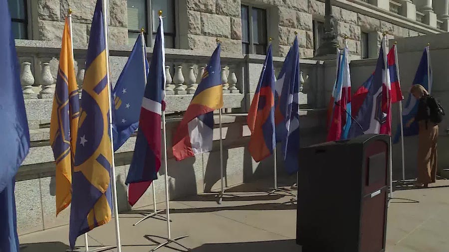 20 semifinalist options for new Utah state flag unveiled at Capitol