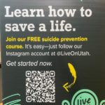 The Live On Utah suicide prevention playbook is available on Instagram. (KSL TV)