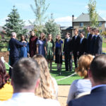A youth choir composed of local Latter-day Saints performs at the Heber Valley Temple groundbreaking in Heber City, Utah, on Saturday, October 8, 2022. (Intellectual Reserve, Inc.)