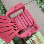 Lawn chairs damaged by the hail. (Courtesy: Annie Adams)