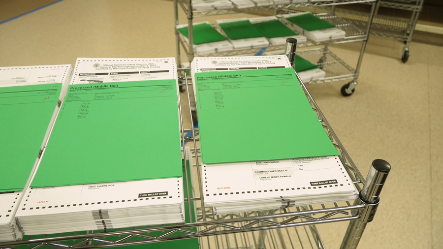 These ballots that have been processed must be kept for two years. (KSL TV)...