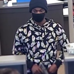 The black male suspect who allegedly robbed a Chase Bank on Sept. 27. (Federal Bureau of Investigation) 