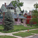 Michael Myers' iconic childhood home, located in The Avenues of Salt Lake City. (Google Earth Pro)