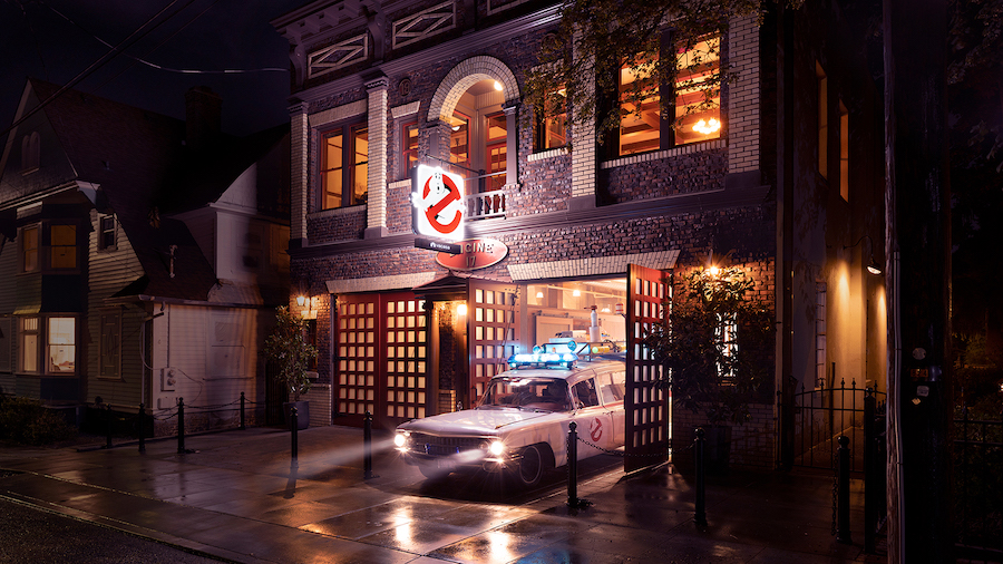 The Ghostbusters Firehouse in Portland, Oregon, brings the classic film to life. (Courtesy: Vacasa ...