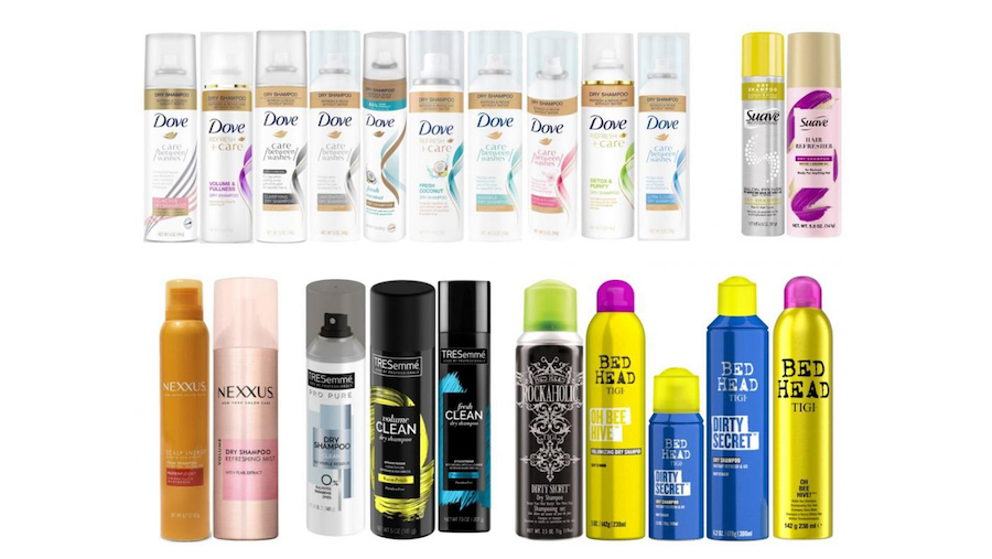 Unilever has recalled certain Dove, Nexxus, Suave, TIGI and Tresemme aerosol dry shampoos because o...