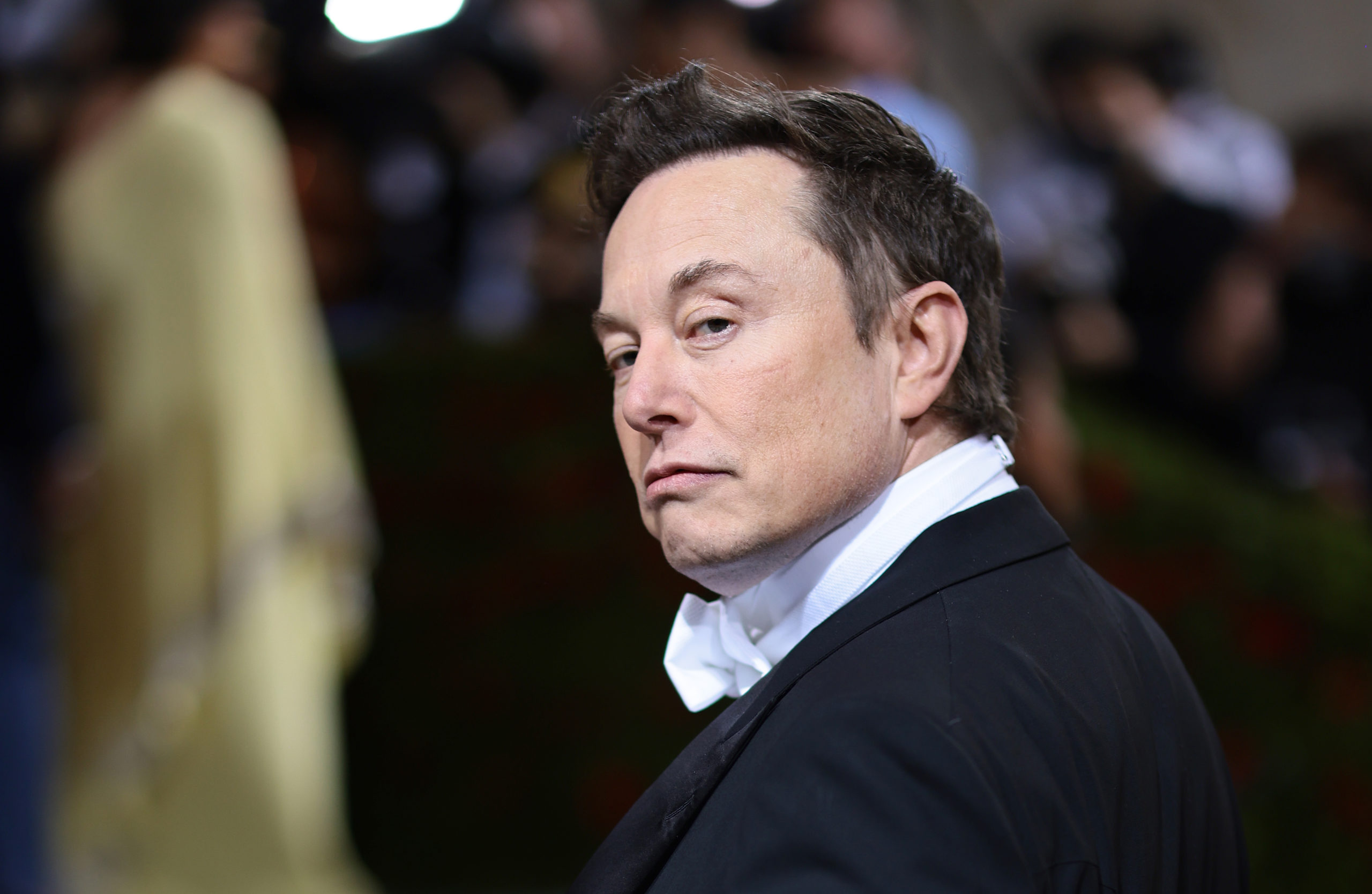 Elon Musk attends The 2022 Met Gala Celebrating "In America: An Anthology of Fashion" at The Metrop...