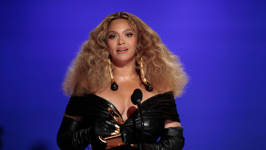 Los Angeles, CA, Sunday, March 14, 2021 - Beyonce makes History with the Best E&B Performance w...