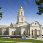 An artist's rendering of the Fort Worth Texas Temple. (Intellectual Reserve, Inc.) 