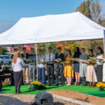 A Latter-day Saint youth choir performs “On This Day of Joy and Gladness” at the groundbreaking of the Willamette Valley Oregon Temple in Springfield, Oregon, on Saturday, October 29, 2022. The members of the choir consisted of three youths chosen from each of the three local stakes in the temple district.
