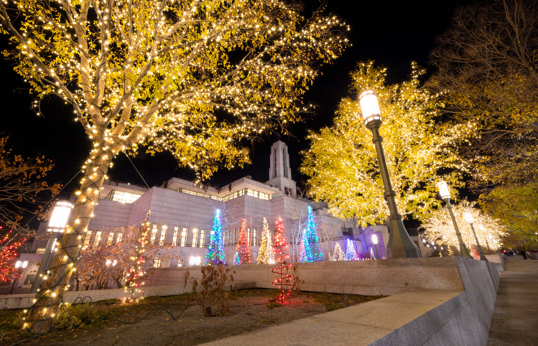 The annual lighting of Temple Square has been a tradition for many families and individuals since t...