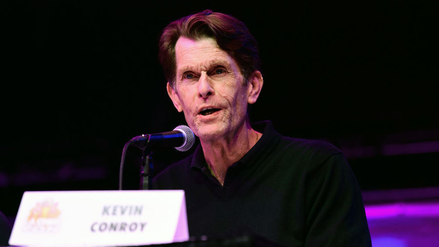 FILE: Actor Kevin Conroy speaks during 2021 Los Angeles Comic Con at Los Angeles Convention Center ...