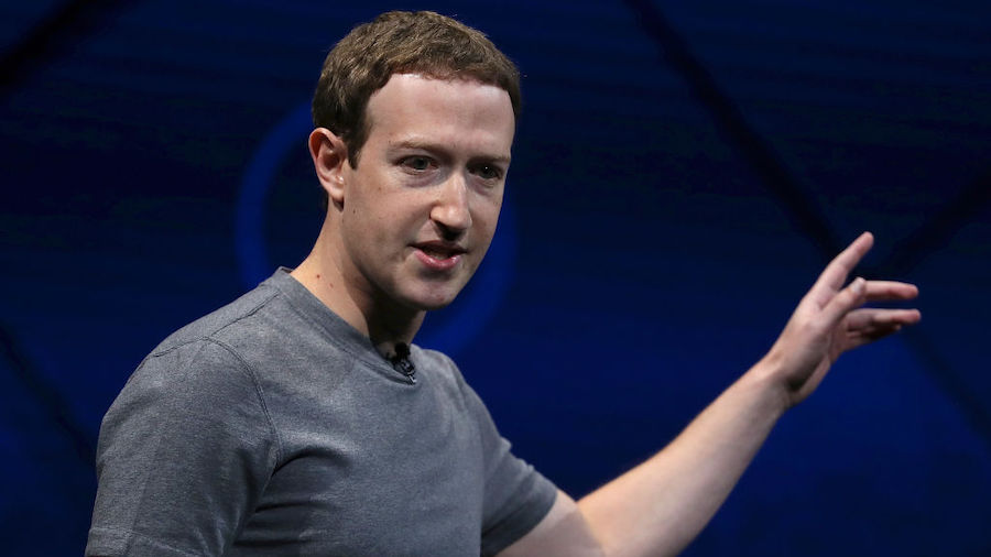 FILE: Facebook CEO Mark Zuckerberg delivers the keynote address at Facebook's F8 Developer Conferen...