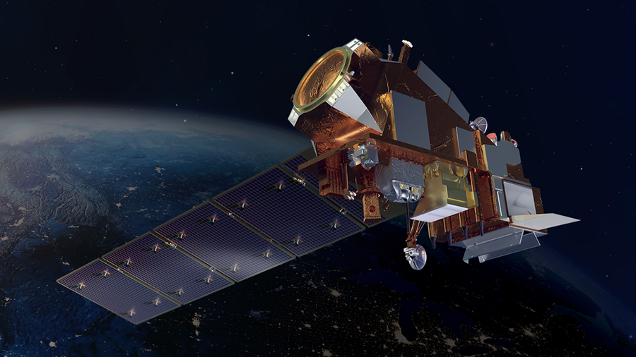 Graphic of The Joint Polar Satellite System....