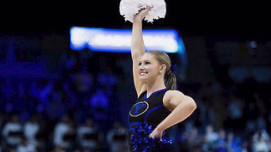 Brigham Young University cheer leader, Makenzie Roberts. (KSL-TV)...