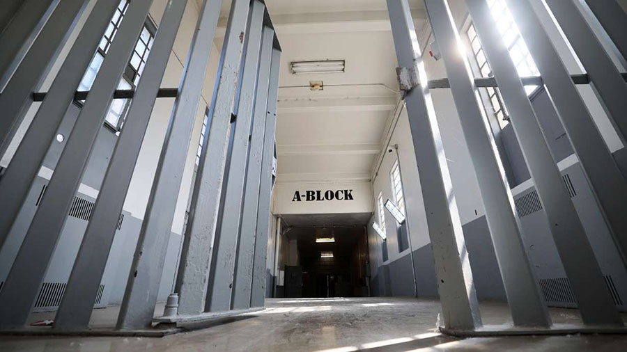 A block section of the old Utah State Prison in Draper is pictured on Aug. 15. A Utah man serving a...