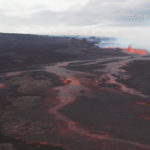 CNN has obtained new helicopter video showing the Mauna Loa eruption on Monday in Hawaii. (Paradise Helicopters)