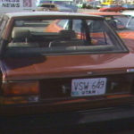 Las Vegas Metro Police showed Sheree Warren’s maroon, 1984 Toyota Corolla to the news media on Nov. 13, 1985, two days after police impounded it at the Aladdin. (Las Vegas Metro Police Department)