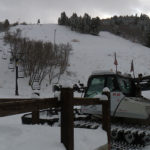 Cherry Peak is building dense snow for a good base. (KSL TV)