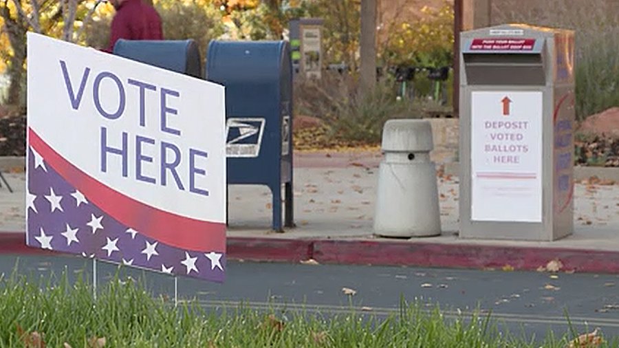 One of the many ballot drop off locations in Utah. (KSL TV)...