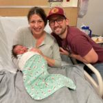 Baby Vivienne Pooch pictured with mom Lindsay and dad Andrew at Utah Valley Hospital. (Intermountain Healthcare)